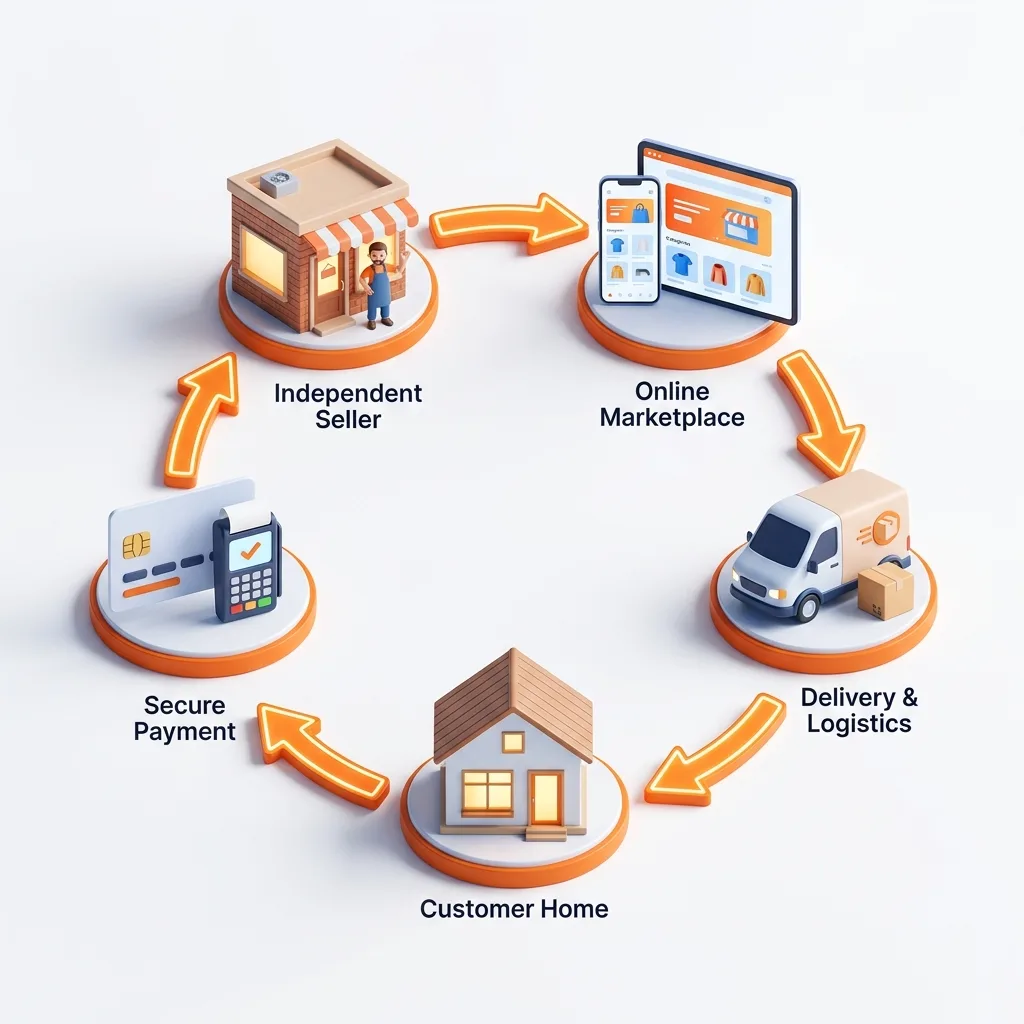 Neshop End-to-End Ecosystem